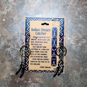 Dream catcher earrings
